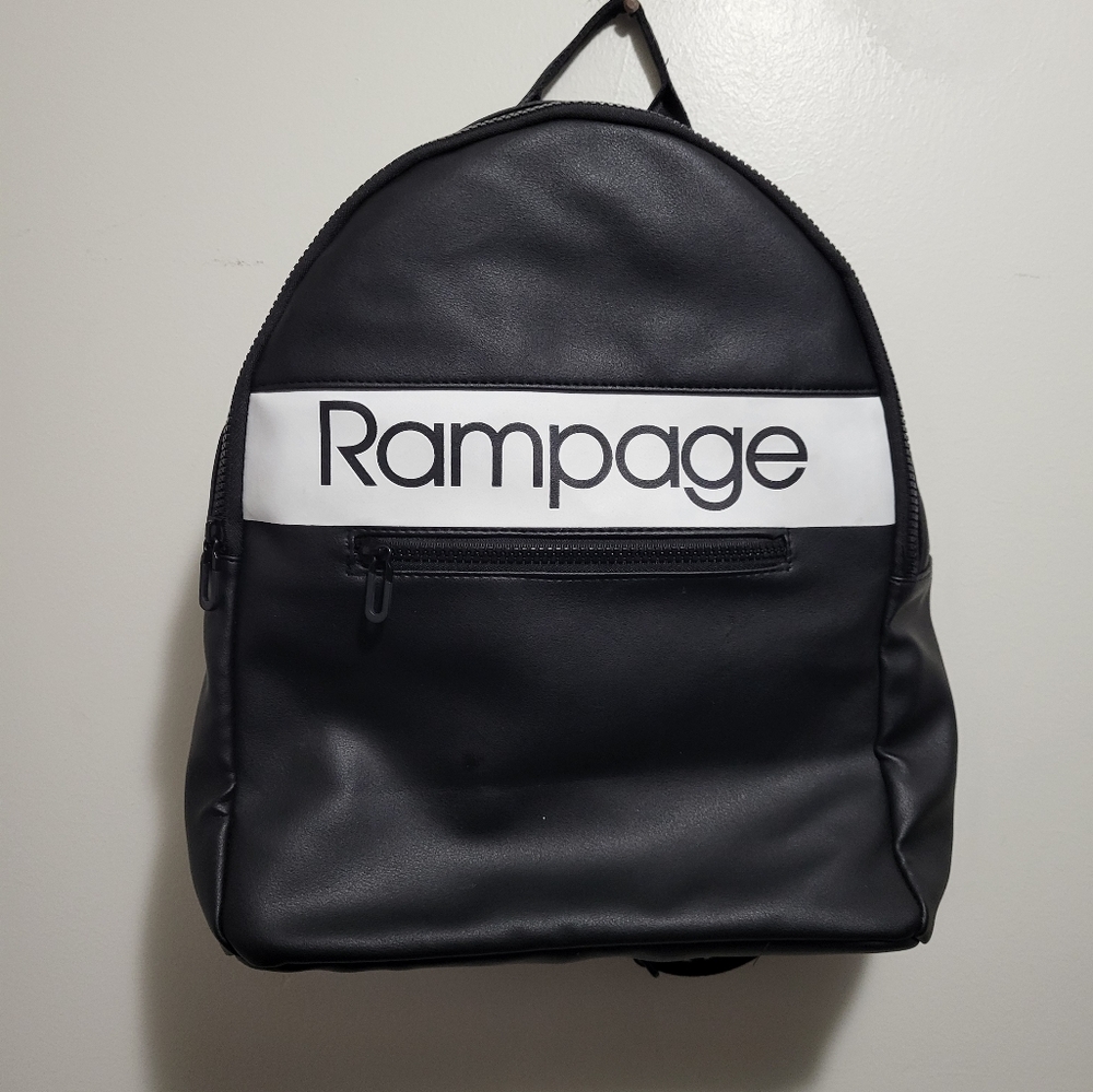 Rampage black and white backpack